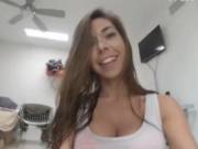 Drops Her Perfect Boobs