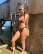 She's Just Rinsing Off.