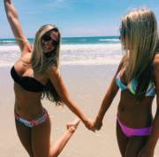 Friends At The Beach