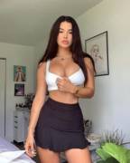 Tiny Skirt And A Tiny Top