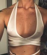 True Story, It Rained Very Hard That Day And This Top Didn’t Hide Much.