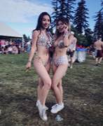 Asian Angels With Their Nipples Hanging Out Half The Night