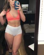 Showing Off Her Phat Ass