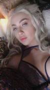 [Self][Oc] Daenerys Targaryen Boudoir Cosplay From Game Of Thrones Gif 