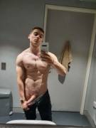 When You're Horny At Work And There's A Mirror In The Bathroom