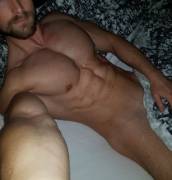 It's A Superking Bed, Lots Of Space.... Who Wants To Come Stroke My Beard