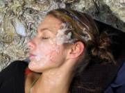 Covered In Thick Cum!