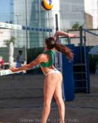 Italian Volleyball Player Beatrice Negretti