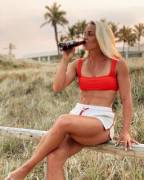 Australian Hurdler Elizabeth Clay