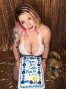 All The Cake I Eat Goes Straight To My Boobs!