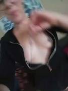 Having Fun With My Nipple Clamps :D