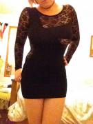 Little Black (And Very Lacy) Dress 