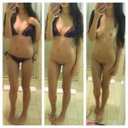 String Bikini On/Off!! ;D