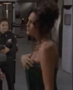 Towel Drop, Lucky Guy In Background.