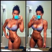 That Staple Tiny Waist On A Fit Body.