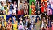 All Of Katy Perry's Shiny Outfits.
