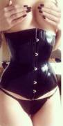 Shiny Constrictive Corset