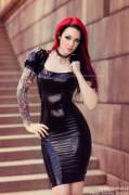 Starfucked, Tight Classy Latex Dress