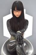 Rubber Asian With Sexy Glasses (Eri Kitami)