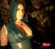 My New Transparent Latex Dress