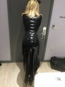 My Latex Dress From Behind (Oc)