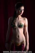Slave Leia Bodypaint (Video In Comments) [ X-Post From /R/Cosplayboobs ]