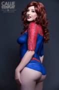 Spider-Man Bodypaint By Callie Cosplay (X-Post From /R/Cosplaygirls)
