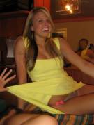 Showing What She's Got Underneath