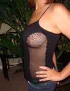 Probably Should Have Worn A Bra With This Top. Whoops! ;) [F]