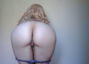 Bending Over So You Can Pet Her [F]