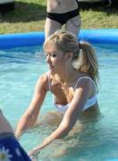 Down-Bikini In The Play Pool ...