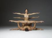 Twins - Julietta And Magdelena Split Formation