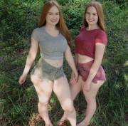 Redhead Pawg Twins