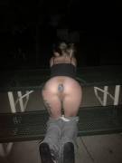 Buttplug On The Park Bench.