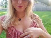 Pulling My Shirt Down So You Can Have A Peek 