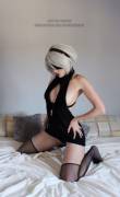 2B In Virgin Killer Sweater! - By Kate Key [Self]
