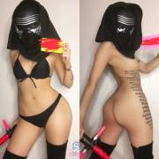[Self] Bikini Kyla Ren On/Off From Star Wars - By Felicia Vox