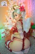 [Self] Christmas Angel Mercy Concept Cosplay From Overwatch- By Felicia Vox [Oc]