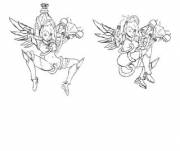 Sketch Of The First Sex Scene To Be Made For Our Game Featuring Mercy