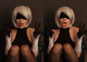 2B Ahegao By Murrning_Glow