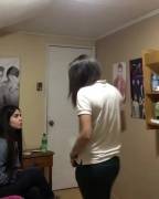 Lifting Her Girl And Kissing Her