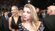 Jennifer Lawrence &Amp;Amp;Amp; Natalie Dormer's Accidental Kiss
