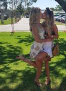 Former College Roomies Getting Reacquainted