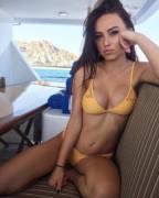 Sexy Brunette In Bikini