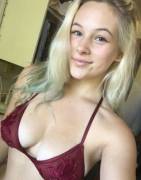 Teen In Bra