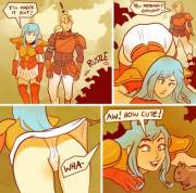 Forde And Eirika Take A Walk In The Woods [Fire Emblem] (Nda)