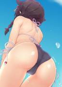 Shigure Has Quite The Ass &Amp;Amp;Amp; Thigh Gap