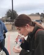 Just Drinking Some Water. Not Nsfw