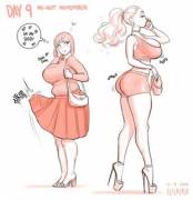 No Nut November - Day 9 - Seeing That Big Ass Give Her A Huge Bonner [Fellatrix]