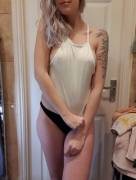 Walking Around Without My Bra Is Probably Not Wise [F]